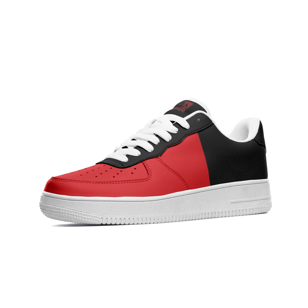 DNA Force 1 Low Top Leather Sneakers