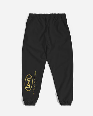 black and gold Men's Track Pants