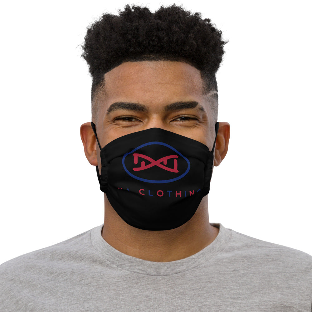 DNA Red and Blue Premium face mask