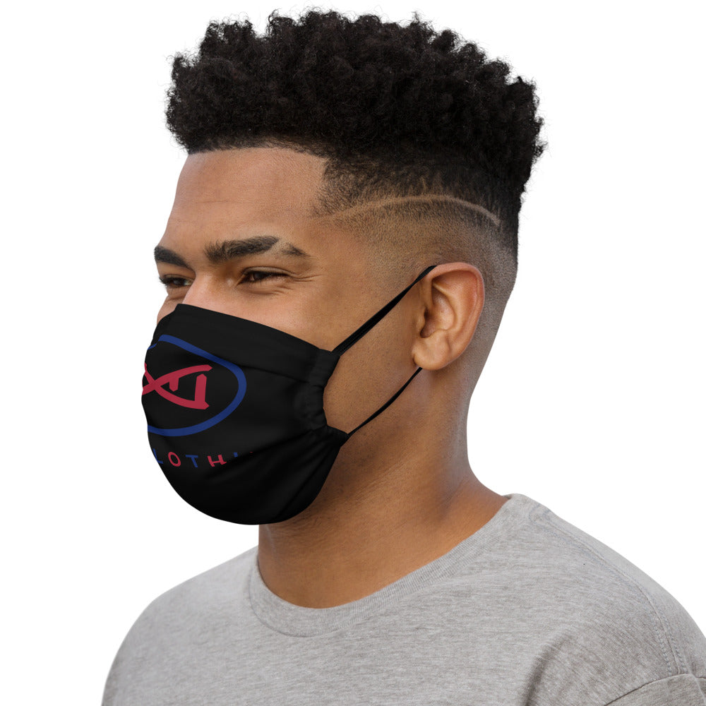 DNA Red and Blue Premium face mask