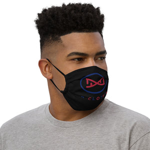 DNA Red and Blue Premium face mask