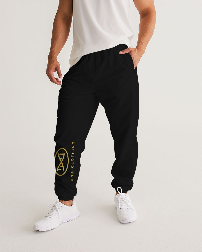 black and gold Men's Track Pants