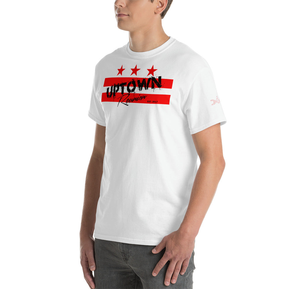 Big Men Uptown Reunion Red and Black Logo Short Sleeve T-Shirt