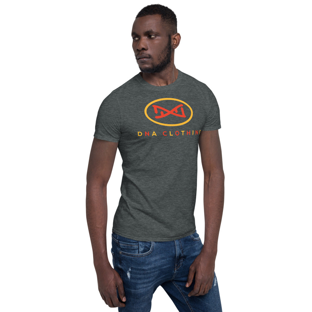 New DNA Brand Orange Short-Sleeve Unisex T-Shirt