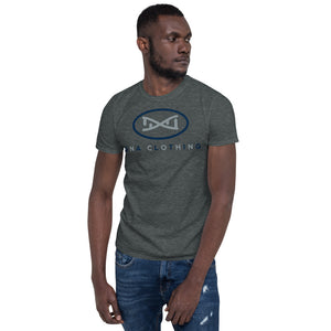 New DNA Brand Blue and Gray Short-Sleeve Unisex T-Shirt