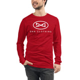 DNA White Logo Unisex Long Sleeve Tee