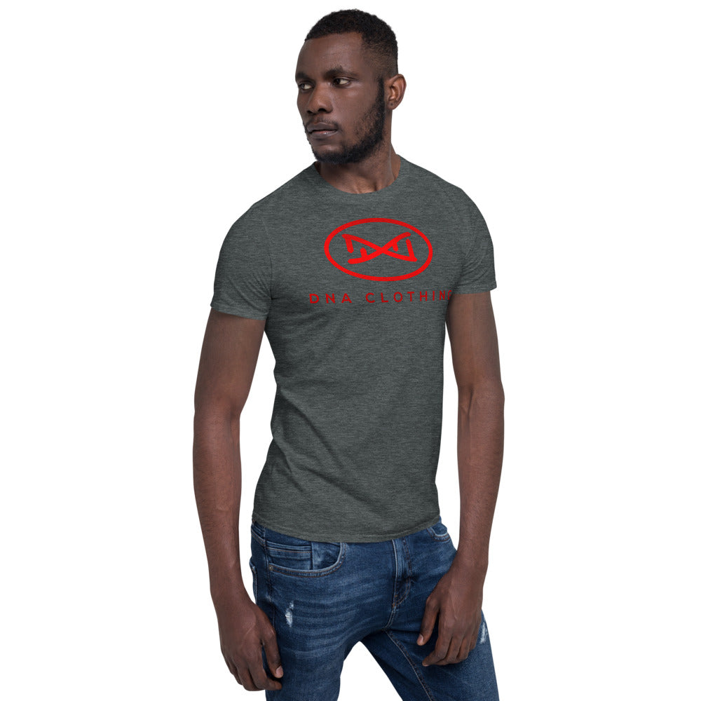 New DNA Brand Red Short-Sleeve Unisex T-Shirt