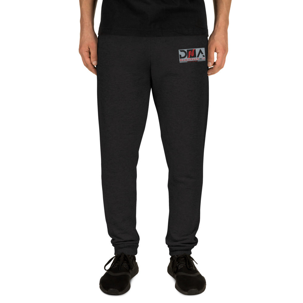 DNA Grey and Red logo Unisex Joggers