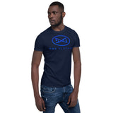 New DNA Brand Blue Short-Sleeve Unisex T-Shirt