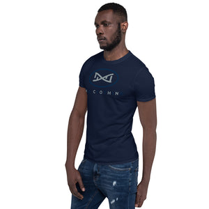 New DNA Brand Blue and Gray Short-Sleeve Unisex T-Shirt