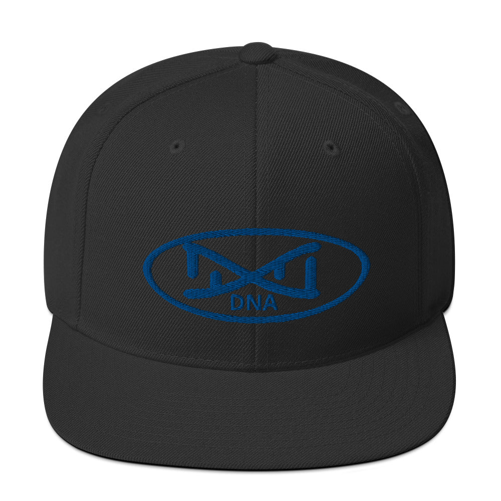 New DNA Brand Royal Blue Snapback Hat