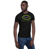 New DNA Brand Lime Green and Gray Short-Sleeve Unisex T-Shirt