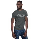 I am Not a Threat Short-Sleeve Unisex T-Shirt