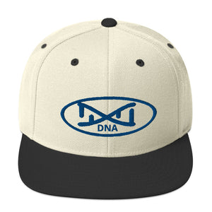 New DNA Brand Royal Blue Snapback Hat