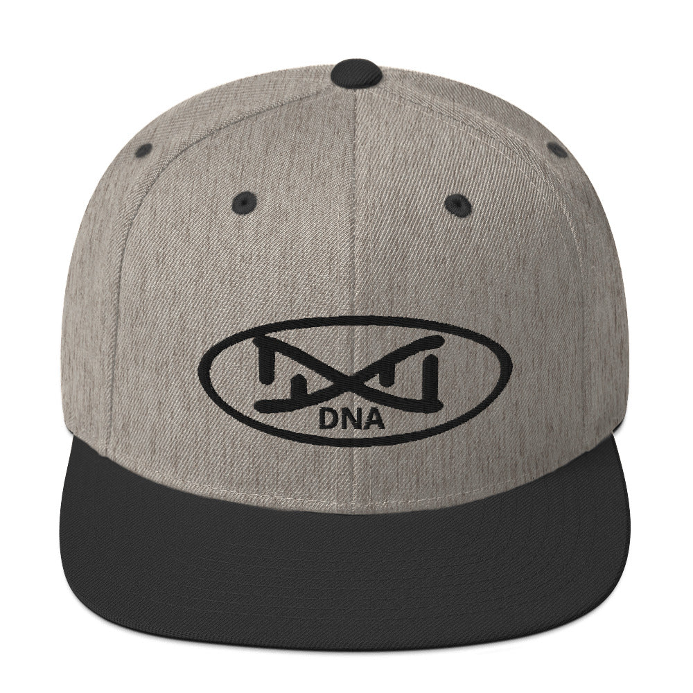 New DNA Brand Black Snapback Hat