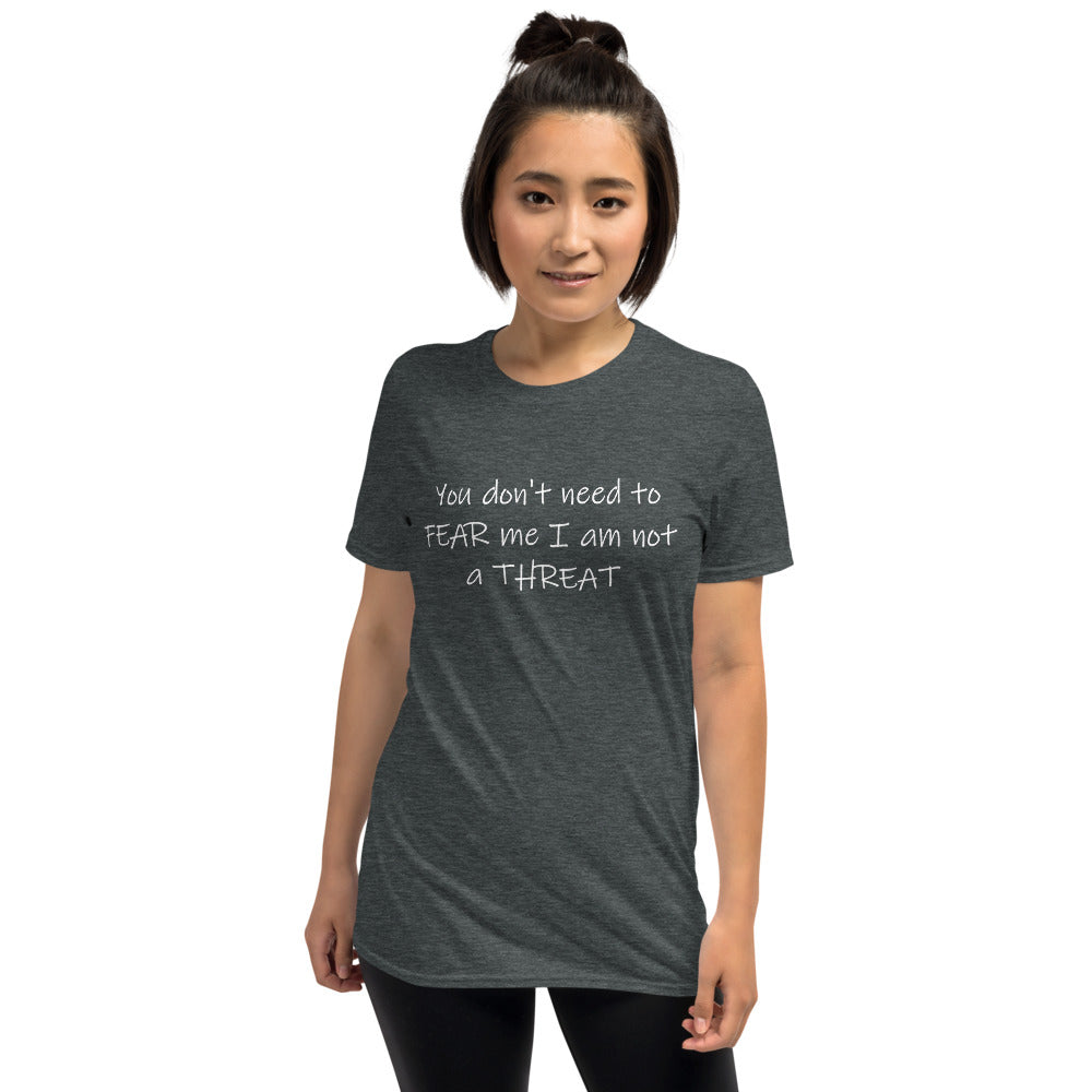 I am Not a Threat Short-Sleeve Unisex T-Shirt