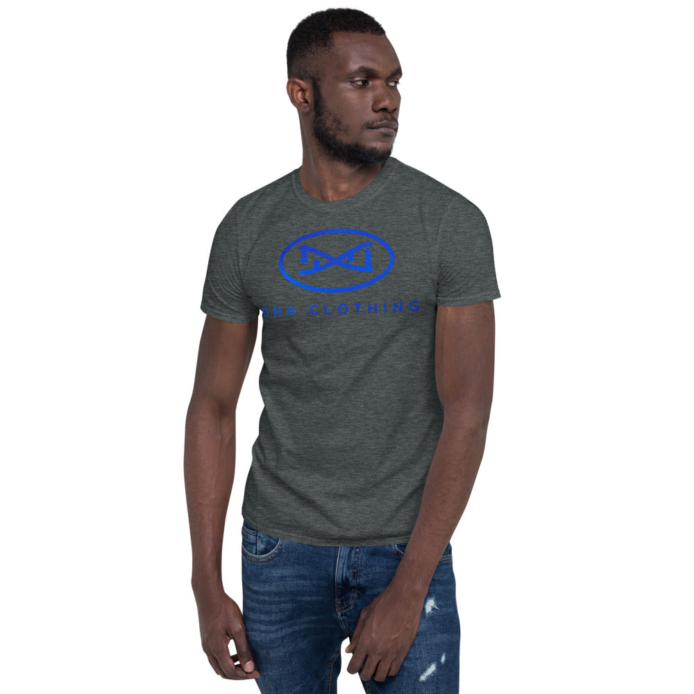 New DNA Brand Blue Short-Sleeve Unisex T-Shirt