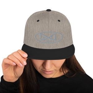 New DNA Brand Gray Snapback Hat