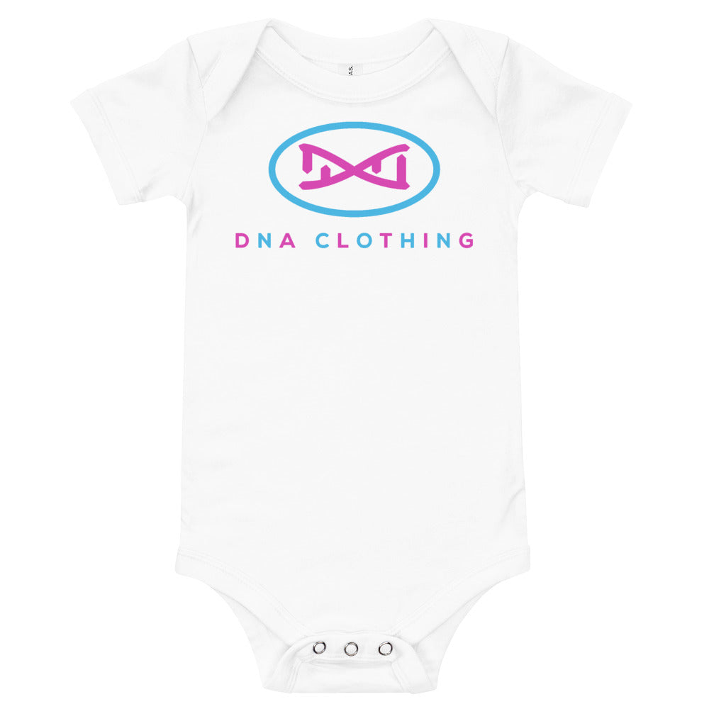 DNA Brand Pink and Powder Blue Baby One Piece