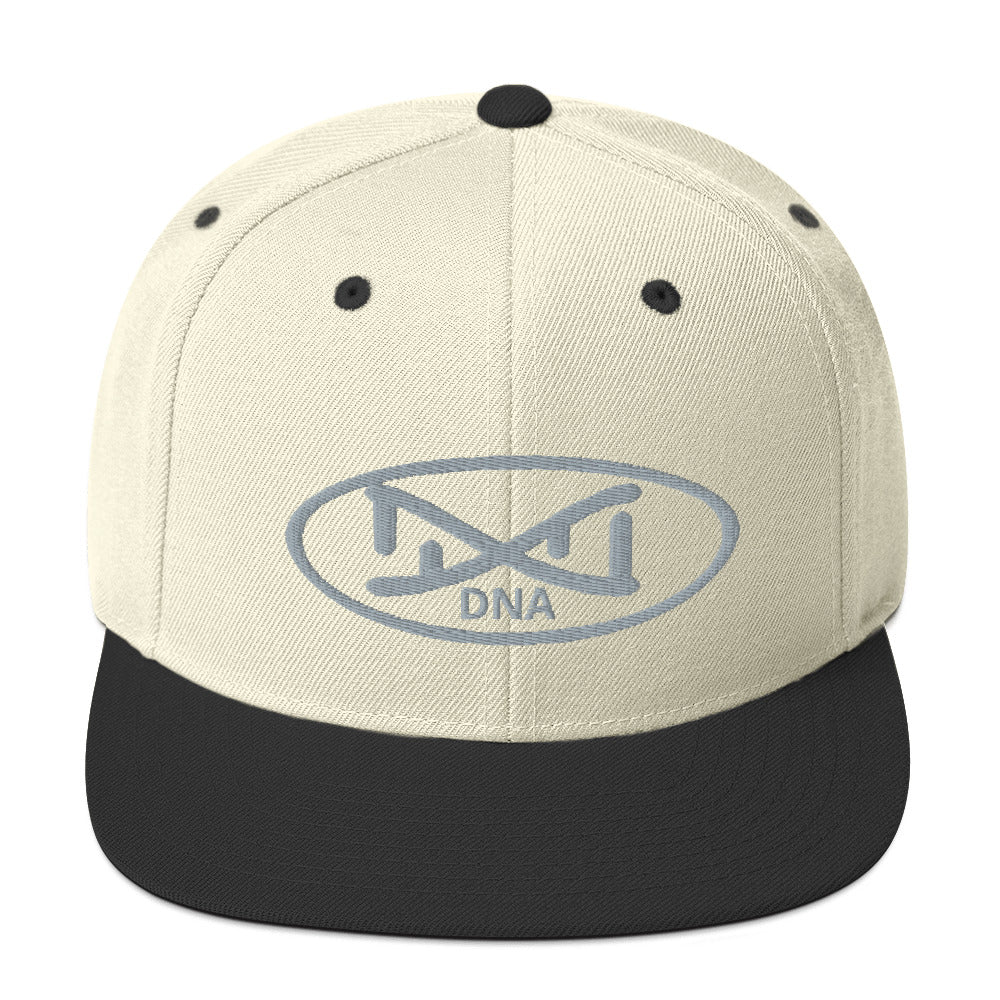 New DNA Brand Gray Snapback Hat