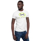 New DNA Brand Lime Green and Gray Short-Sleeve Unisex T-Shirt