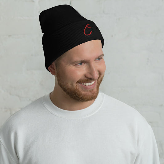 AWA Angler Cuffed Beanie by DNA Branding — product view 2