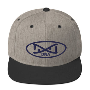 New DNA Brand Navy Blue Snapback Hat