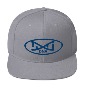 New DNA Brand Royal Blue Snapback Hat