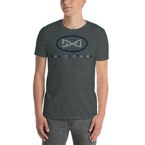 New DNA Brand Blue and Gray Short-Sleeve Unisex T-Shirt