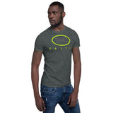 New DNA Brand Lime Green and Gray Short-Sleeve Unisex T-Shirt