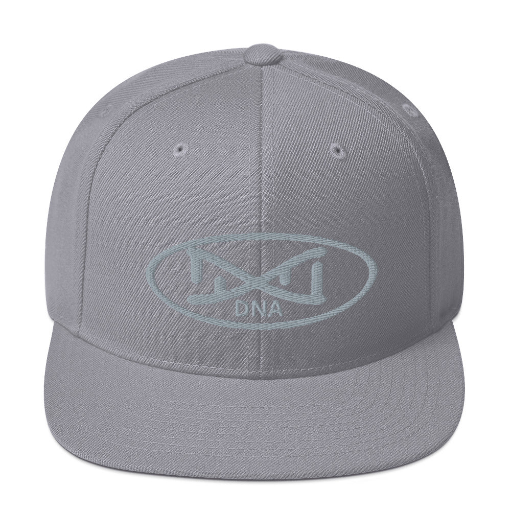 New DNA Brand Gray Snapback Hat