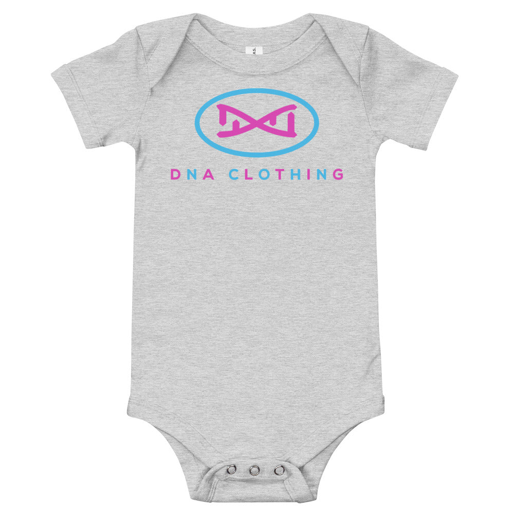 DNA Brand Pink and Powder Blue Baby One Piece