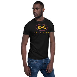 New DNA Brand Burgundy and Gold Short-Sleeve Unisex T-Shirt