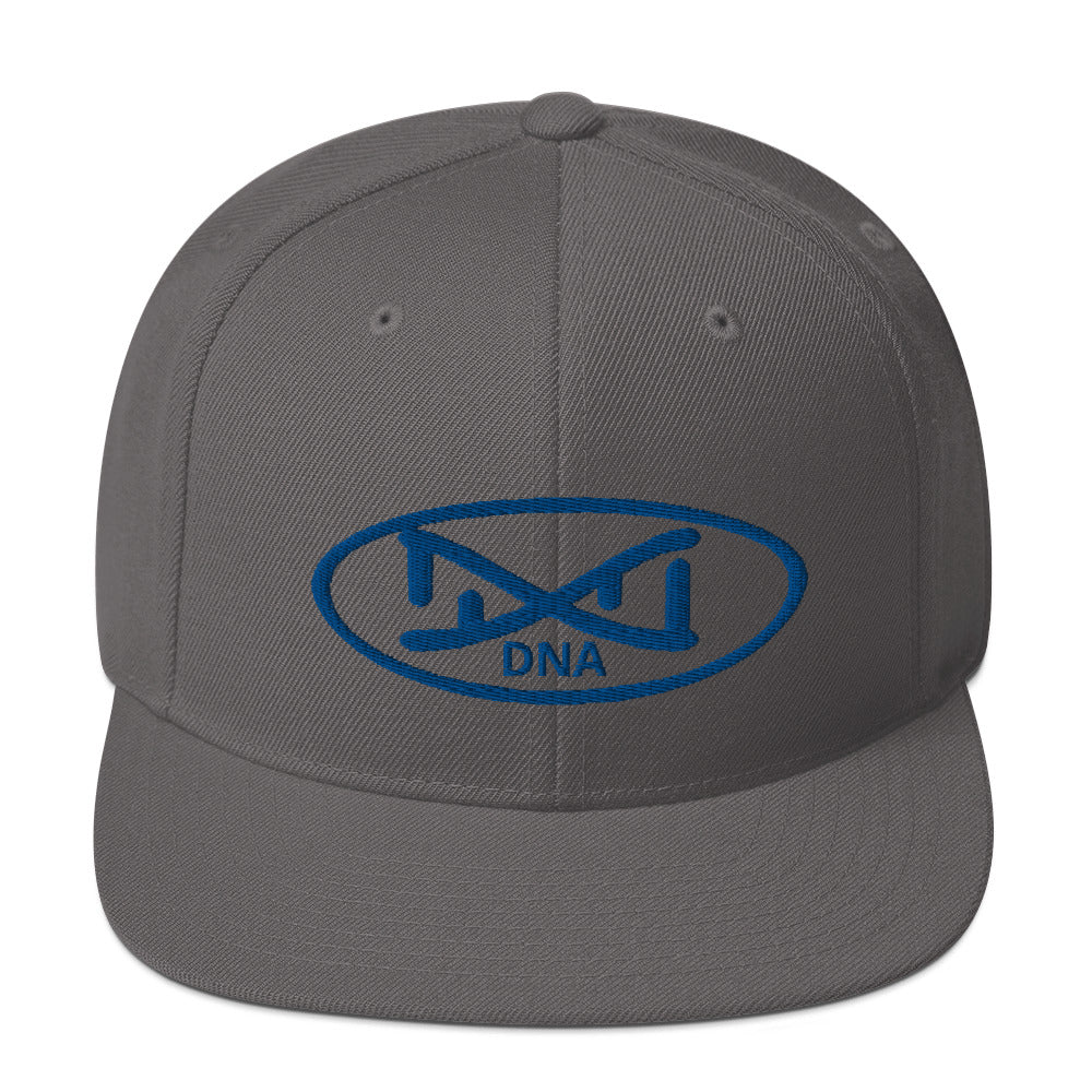 New DNA Brand Royal Blue Snapback Hat