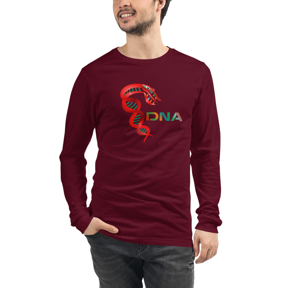DNA Dragon Long Sleeve Tee by DNA Branding — product view 3