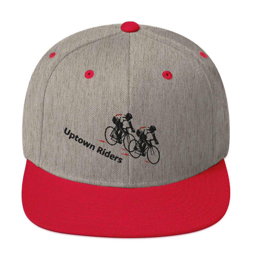 UPT Riders Black and Red Snapback Hat