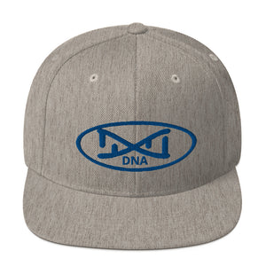 New DNA Brand Royal Blue Snapback Hat