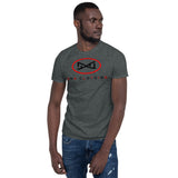 New DNA Brand Black and Red Short-Sleeve Unisex T-Shirt