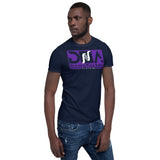 DNA CB4 Purple Short-Sleeve Unisex T-Shirt