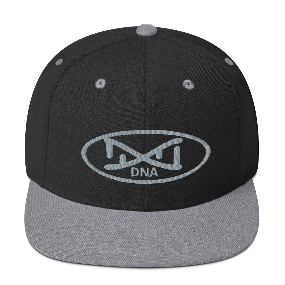 New DNA Brand Gray Snapback Hat