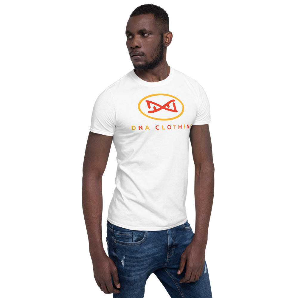 New DNA Brand Orange Short-Sleeve Unisex T-Shirt