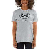 New DNA Brand Black and Gray Short-Sleeve Unisex T-Shirt