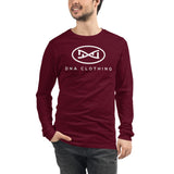 DNA White Logo Unisex Long Sleeve Tee