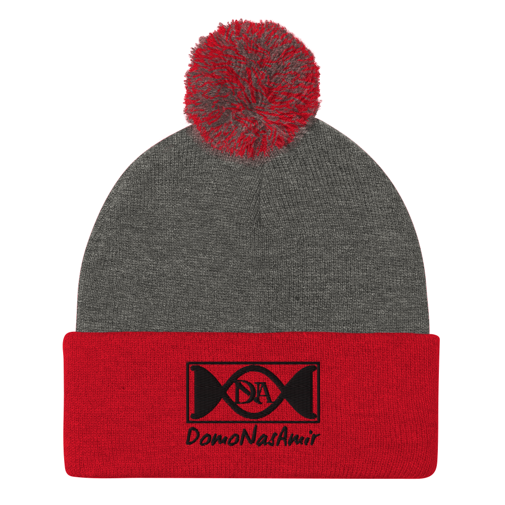 DNA Pom-Pom Beanie