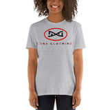 New DNA Brand Black and Red Short-Sleeve Unisex T-Shirt