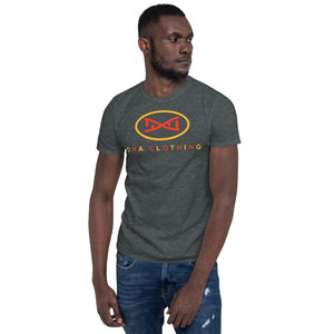 New DNA Brand Orange Short-Sleeve Unisex T-Shirt