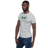New DNA Brand Lime Green and Black Short-Sleeve Unisex T-Shirt