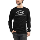 DNA White Logo Unisex Long Sleeve Tee