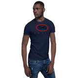 New DNA Brand Black and Red Short-Sleeve Unisex T-Shirt
