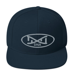 New DNA Brand Gray Snapback Hat